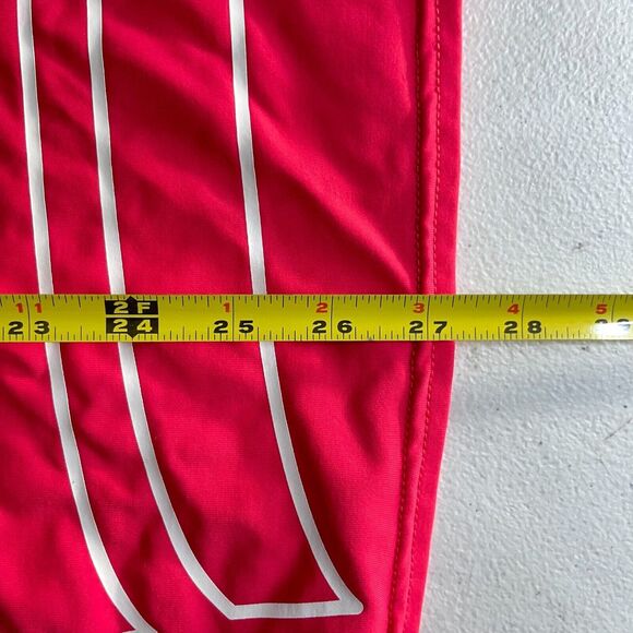 Fourth Element Swim Shirt Top Womens Size 12 Cap Sleeve Hydroskin Red White - Picture 7 of 7